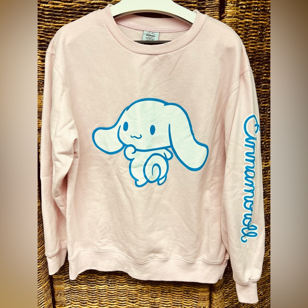 Bioworld- Sanrio Cinnamoroll Pink- XLarge, Sweatshirt